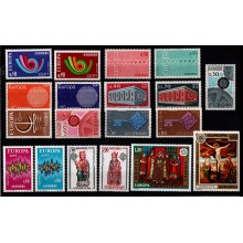 Andorra - Lot med forskellige mærker og sæt - Postfrisk.